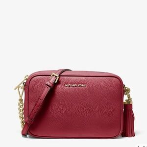 MICHAEL MICHAEL KORS Ginny Leather Crossbody Bag